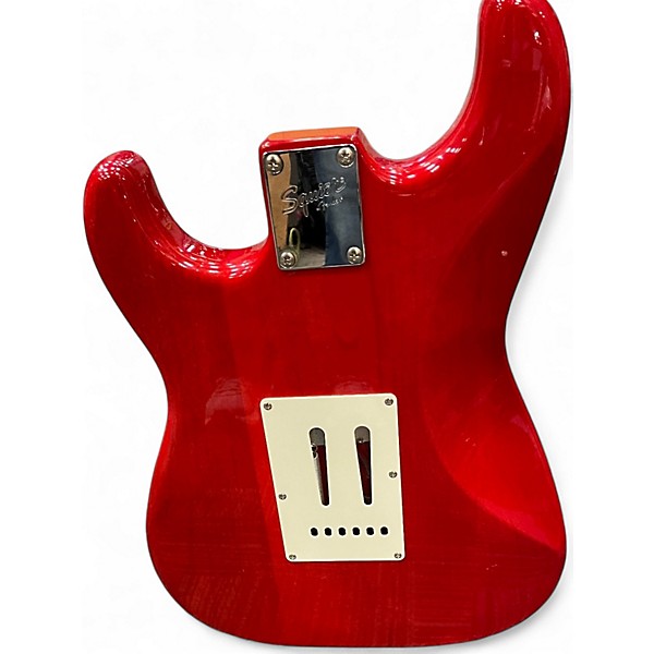 Used Squier Standard Stratocaster Sunburst Solid Body Electric Guitar