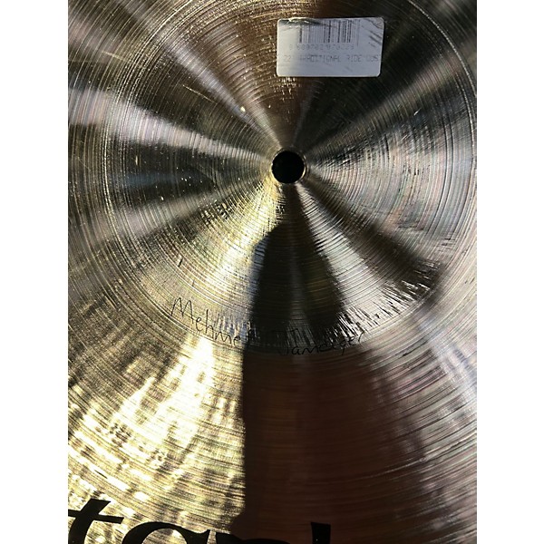 Used Istanbul Agop 22in MEHMET TRADITIONAL RIDE Cymbal