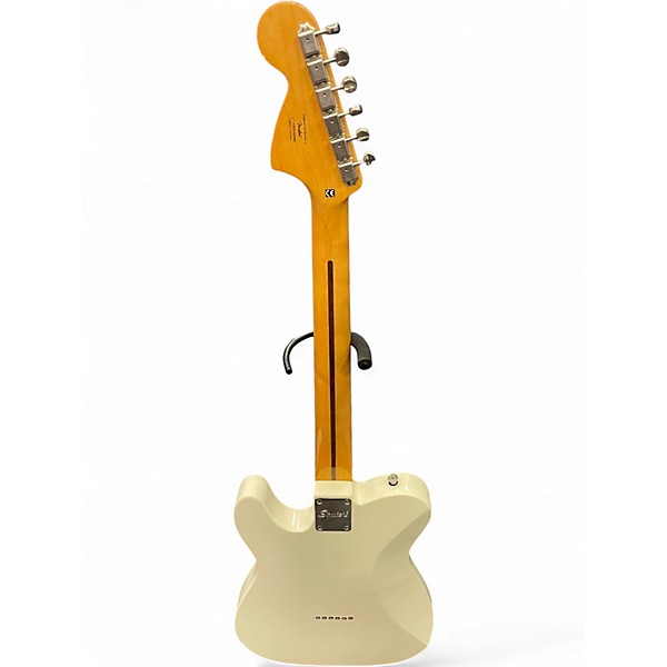 Used Squier CLASSIC VIBE TELECASTER DELUXE WHITE Solid Body Electric Guitar