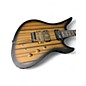 Used Schecter Guitar Research Synyster Gates Signature Custom S Black and Gold Solid Body Electric Guitar