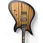 Used Schecter Guitar Research Synyster Gates Signature Custom S Black and Gold Solid Body Electric Guitar