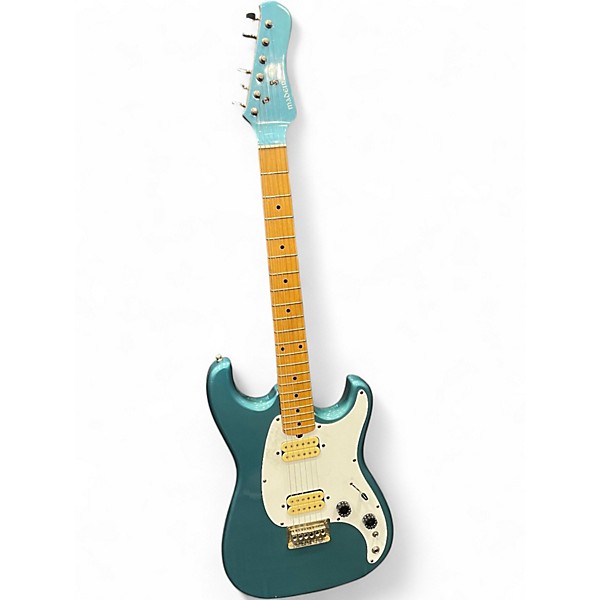 Used Madeira By Guild EG-60 Blue Solid Body Electric Guitar