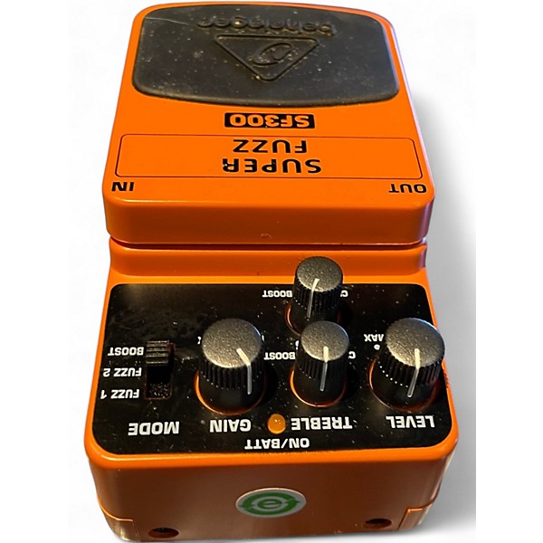 Used Behringer SF300 Super Fuzz Effect Pedal
