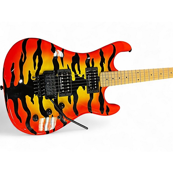 Used Kramer pacer ltd tiger finish Yellow Tiger Solid Body Electric Guitar
