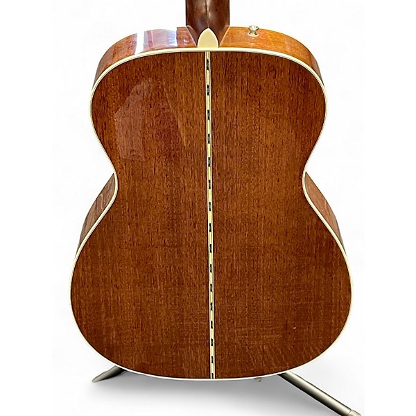 Used Fender PO-220E Natural Acoustic Electric Guitar