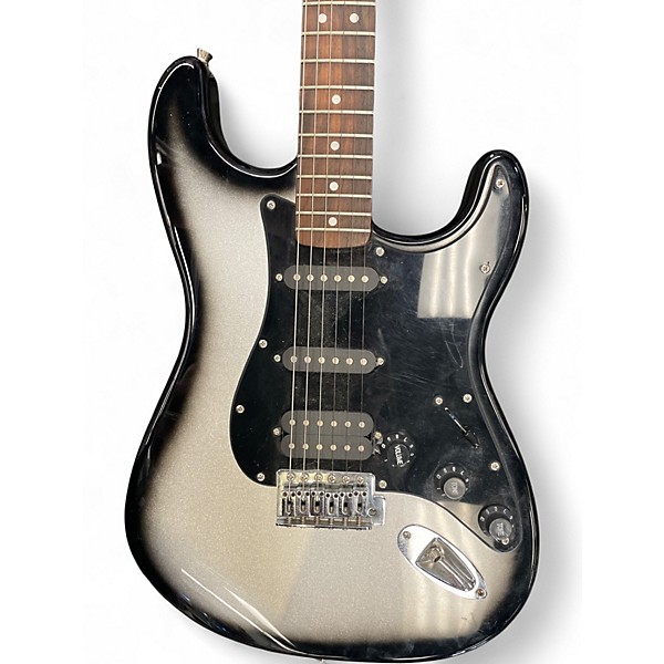 Used Starcaster by Fender Stratocaster SILVER BURST Solid Body Electric Guitar