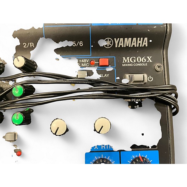 Used Yamaha MG06X Unpowered Mixer