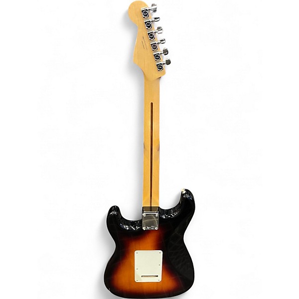 Used 2010s Fender Standard Stratocaster HSS 2 Color Sunburst Solid Body Electric Guitar