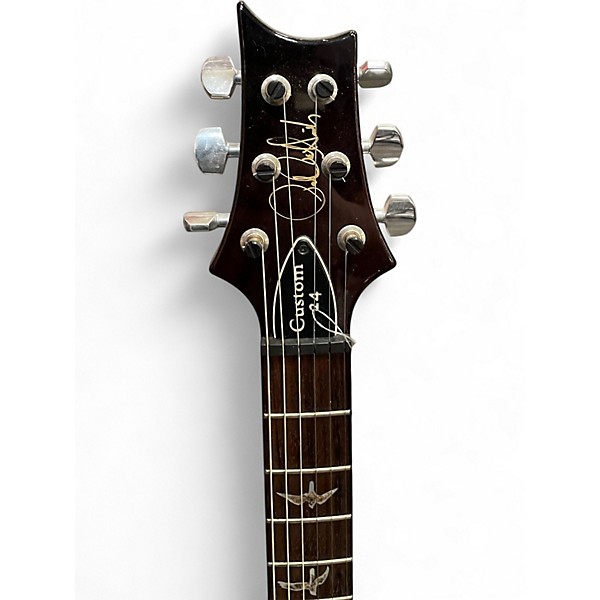 Used 2012 PRS Custom 24 BLACK GOLD Solid Body Electric Guitar
