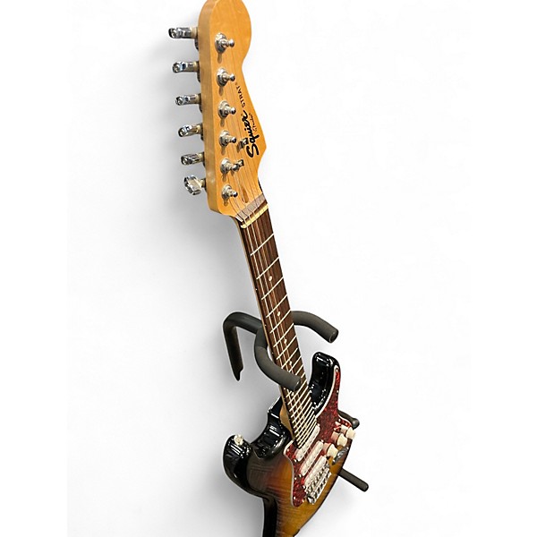 Used Squier Bullet Stratocaster 2 Color Sunburst Solid Body Electric Guitar