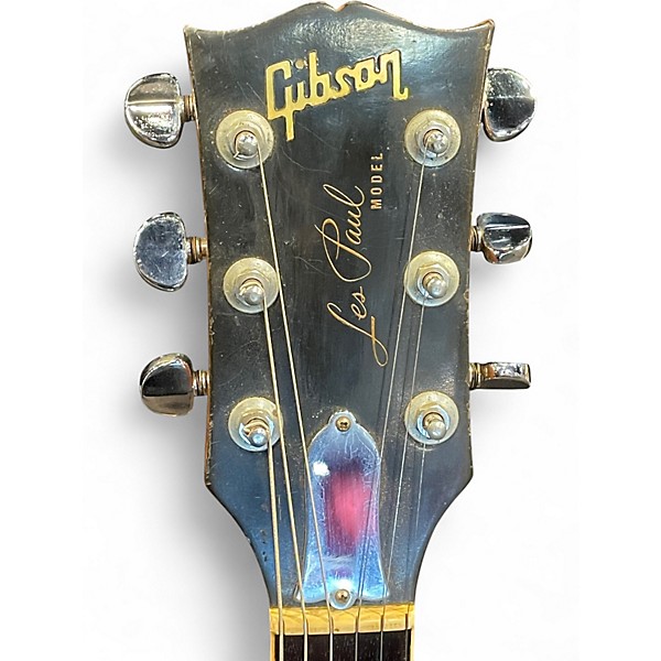 Vintage 1972 Gibson Les Paul Deluxe Gold Top Solid Body Electric Guitar