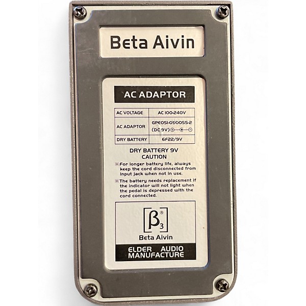 Used Beta Aivin Soft Distortion Effect Pedal