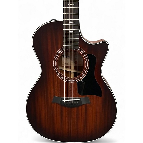 Used Taylor 324CE shaded edge burst Acoustic Electric Guitar