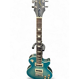 Used Epiphone Les Paul Traditional Pro IV Blue Burst Solid Body Electric Guitar