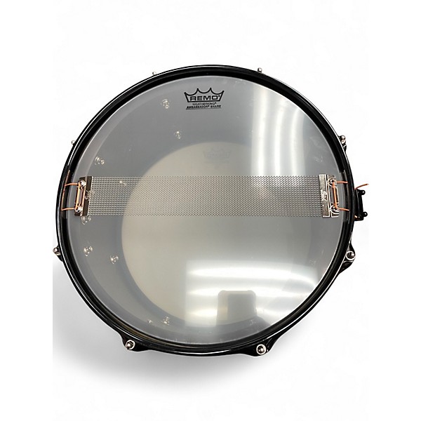 Used 2010s Pearl 13X6.5 Joey Jordison Signature Snare Black Drum