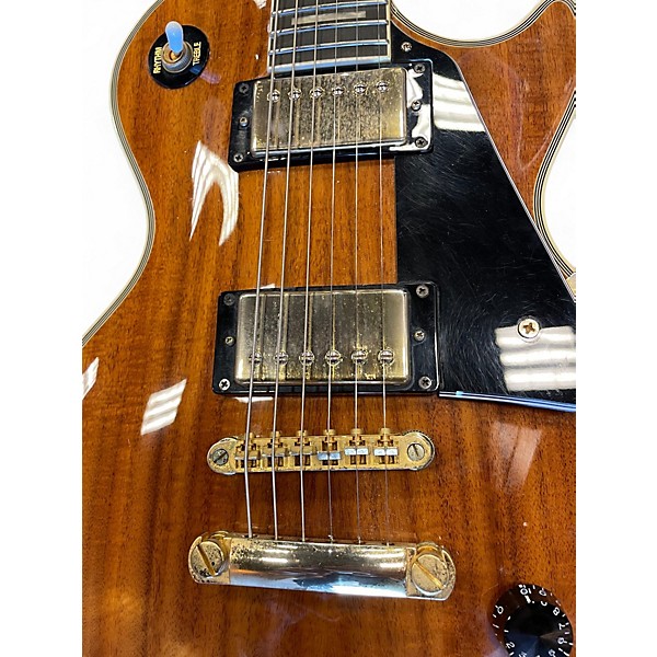 Used 2021 Epiphone LES PAUL CUSTOM KOA KOA Solid Body Electric Guitar