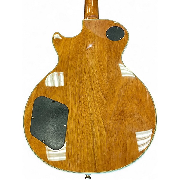 Used 2021 Epiphone LES PAUL CUSTOM KOA KOA Solid Body Electric Guitar