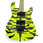 Used Charvel SATCHEL SIGNATURE PRO MOD DK22 HH FR FISHMAN FLOYD ROSE YELLOW BENGAL Solid Body Electric Guitar