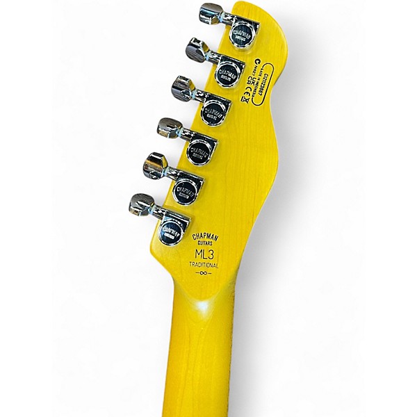 Used Chapman ML3 Traditional Black Solid Body Electric Guitar