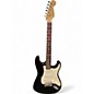 Used Fender STRATOCASTER  Black Solid Body Electric Guitar