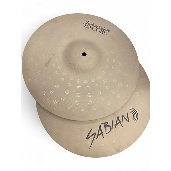 Used SABIAN 14in Jack Dejohnette Encore Signature Hi Hat Cymbal