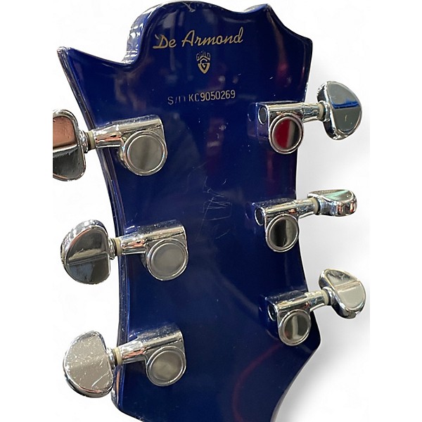 Used Guild DeArmond Jetstar Blue Solid Body Electric Guitar