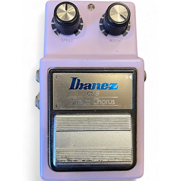 Used Ibanez CS9 Stereo Chorus Effect Pedal