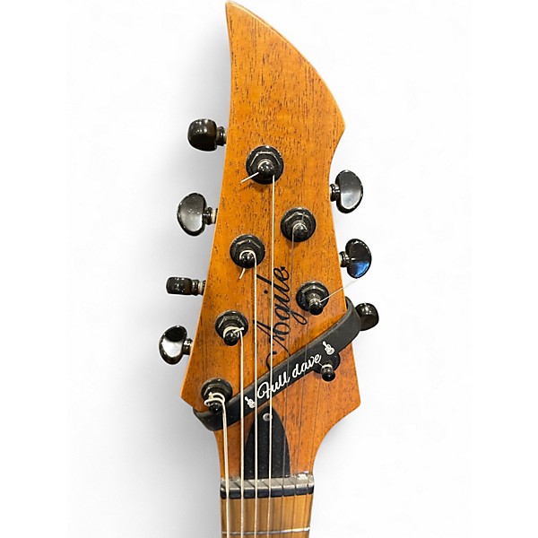 Used Agile Interceptor 727 Natural Solid Body Electric Guitar