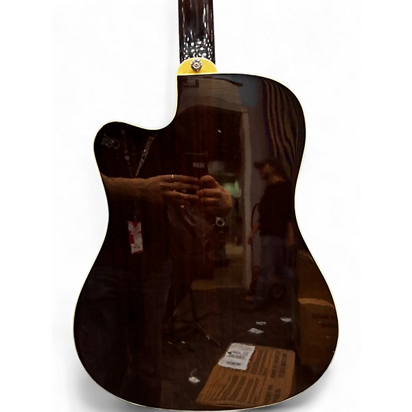 Used Epiphone Hummingbird Performer Pro 2 Tone Sunburst Acoustic Electric Guitar