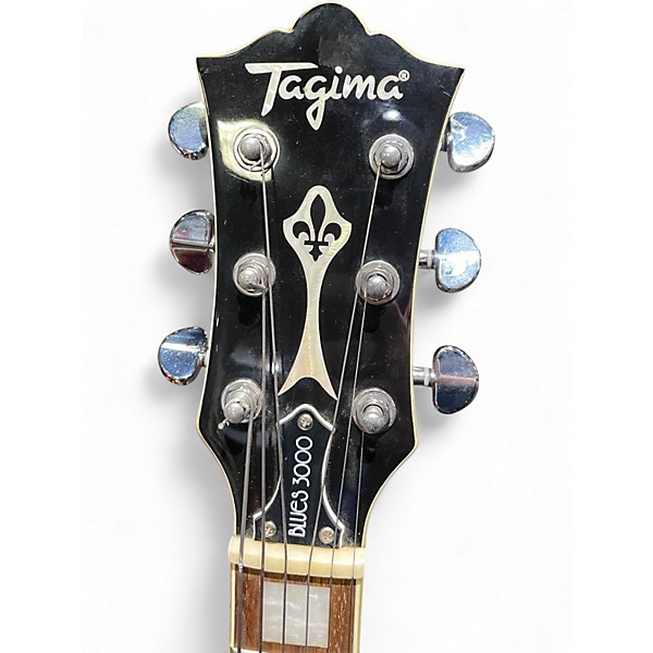 Used Tagima Blues 300 Wine Red Hollow Body Electric Guitar