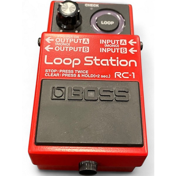 Used BOSS RC1 Loop Station Pedal