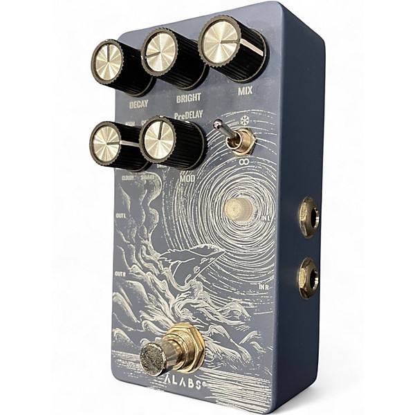 Used Alabs cetus reverb Effect Pedal