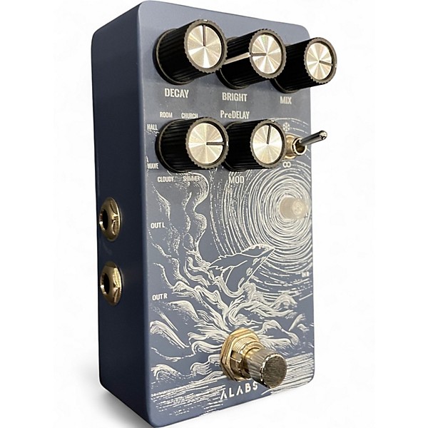 Used Alabs cetus reverb Effect Pedal