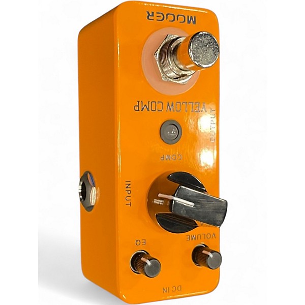 Used Mooer yellow comp Effect Pedal