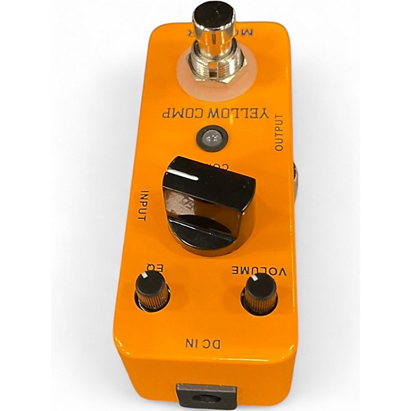 Used Mooer yellow comp Effect Pedal