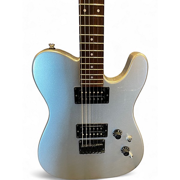 Used Fender BOXER TELECASTER HH INCA SILVER Solid Body Electric Guitar