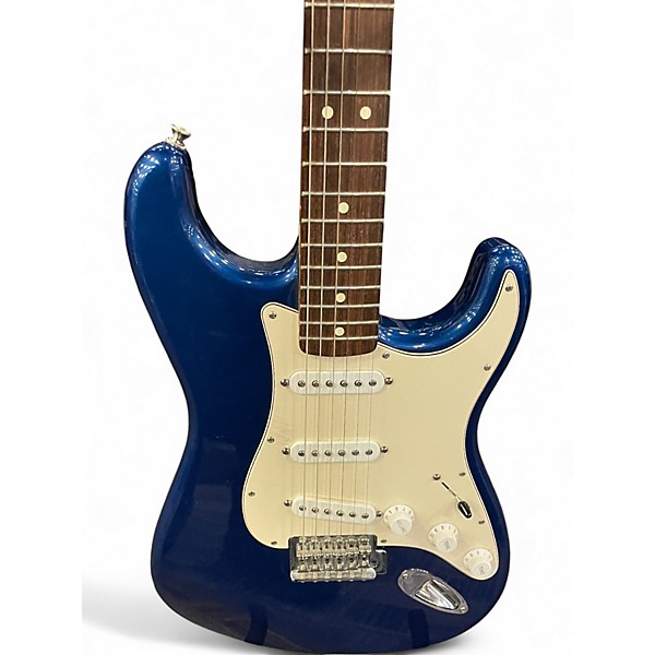 Used Fender Standard Stratocaster ELECTRON BLUE Solid Body Electric Guitar
