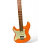 Used Schecter Guitar Research Nick Johnston Signature Capri Orange Electric Guitar