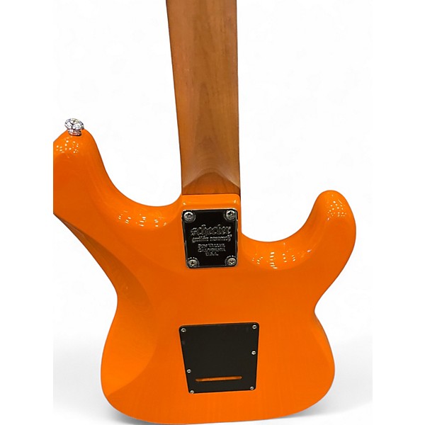 Used Schecter Guitar Research Nick Johnston Signature Capri Orange Electric Guitar