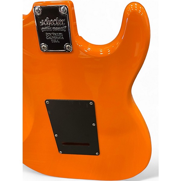 Used Schecter Guitar Research Nick Johnston Signature Capri Orange Electric Guitar