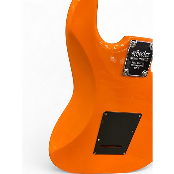Used Schecter Guitar Research Nick Johnston Signature Capri Orange Electric Guitar