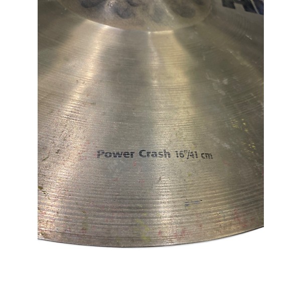 Used SABIAN 16in HHX Power Crash Cymbal