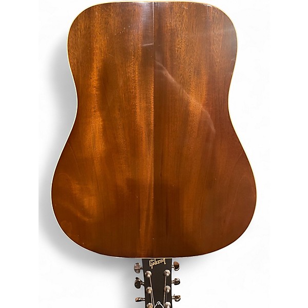 Vintage 1980 Gibson J45 DELUXE Natural Acoustic Guitar