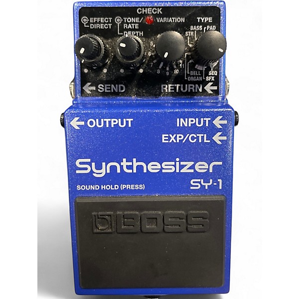 Used BOSS SY-1 Synthesizer Effect Pedal