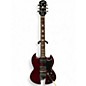 Used Epiphone SG Standard Maestro Red Solid Body Electric Guitar thumbnail