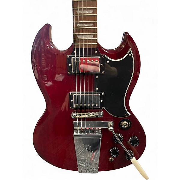 Used Epiphone SG Standard Maestro Red Solid Body Electric Guitar