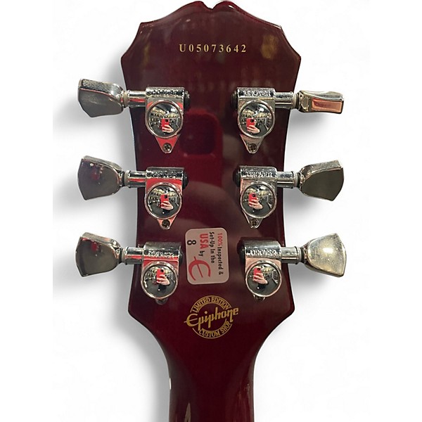 Used Epiphone SG Standard Maestro Red Solid Body Electric Guitar