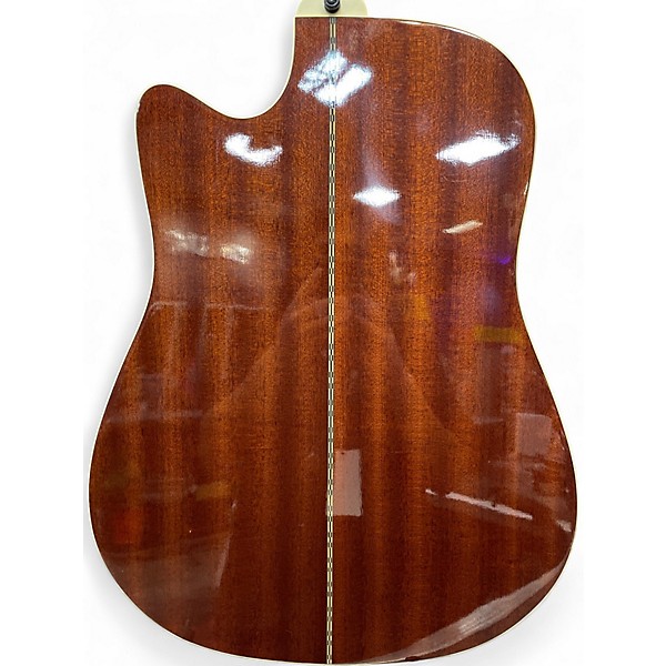 Used Ibanez AW100CE Natural Acoustic Electric Guitar