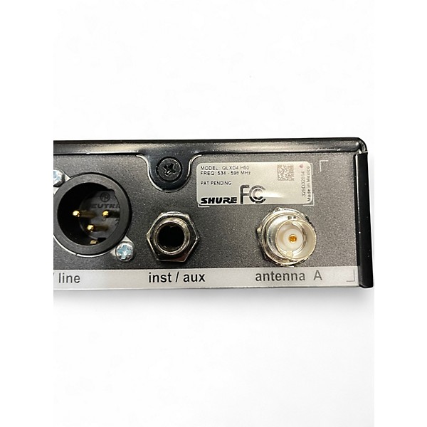 Used Shure QLXD4 SM58 G50 Handheld Wireless System