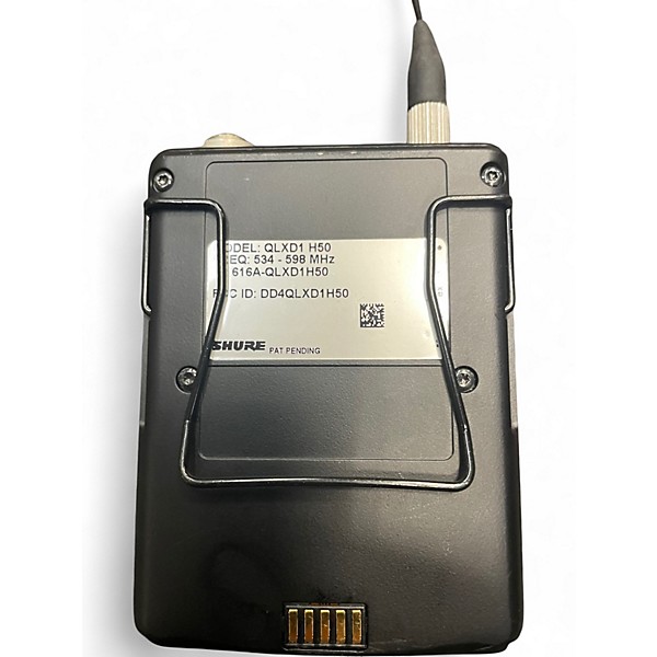 Used Shure  QLXD1 BODY PACK H50